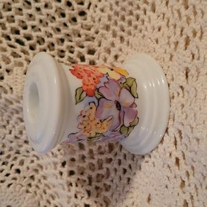 Shabby chic Floral candle holder